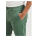 Zelené pánske nohavice khakis slim fit GAP GapFlex