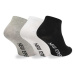 Ponožky New Era Flag Flag sneaker 3pack socks White Grey Black Unisex