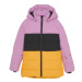 Dievčenská lyžiarska bunda COLOR KIDS Ski Jacket - Colorblock -Quilt-741722.5214-Lilac chiffon