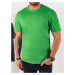 Men's T-shirt with print, green Dstreet