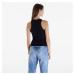 Top Urban Classics Ladies Racer Back Rib Top Black