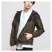 Vetrovka Urban Classics 2-Tone Tech Windrunner Olive/ Black