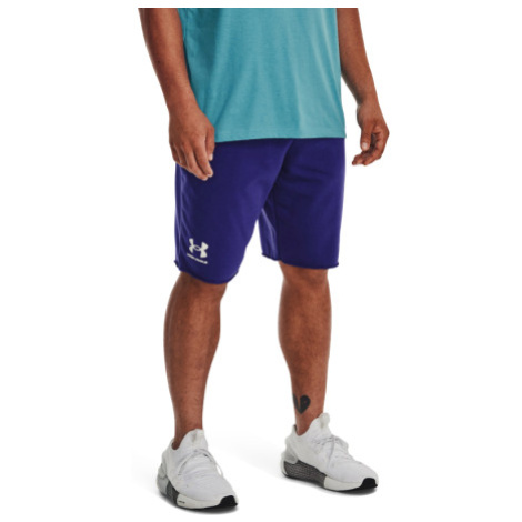 Pánske teplákové kraťasy UNDER ARMOUR UA RIVAL TERRY SHORT-BLU 468