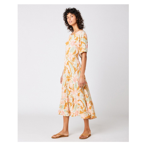 Rip Curl ALWAYS SUMMER MIDI Gold dress