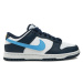 Nike Sneakersy Dunk Low FN7800 400 Tmavomodrá