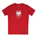Dětské tričko Poland Crest Jr CU1212-611 - Nike 164 cm