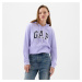 Mikina GAP Pullover Logo Hoodie Fresh Lavender