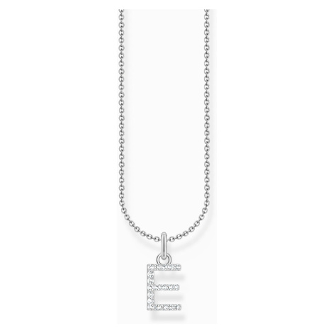 Thomas Sabo KE2244-051-14-L45V Silver necklace letter E