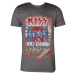 Tričko metal ROCK OFF Kiss Destroyer Tour '78 Čierna