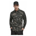 Košele BRANDIT Men Shirt Slim Darkcamo