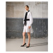 Šaty Karl Lagerfeld Huns Pick Kl Necktie Dress Biela