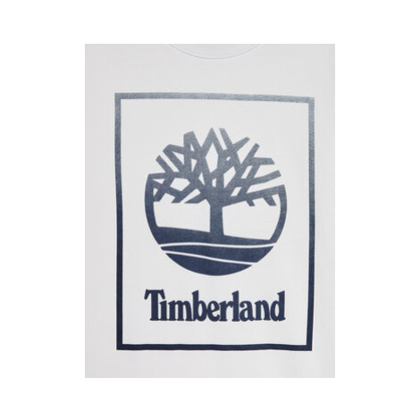 Timberland Tričko T25S83 S Biela Regular Fit
