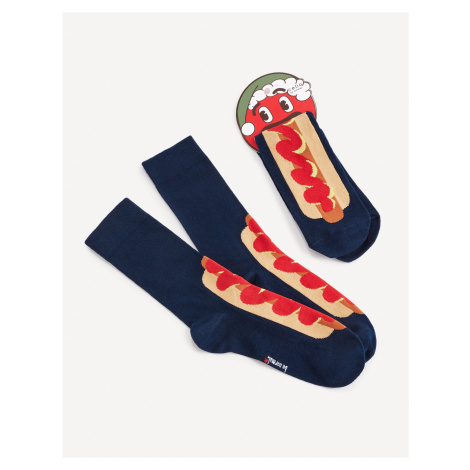 Celio Hot Dog Socks - Mens