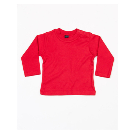 Babybugz Detské tričko s dlhým rukávom BZ11 Red