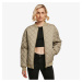 Bomber Urban Classics Ladies Oversized Diamond Quilted Bomber Jacket Khaki