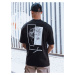 Men's T-shirt with black Dstreet print