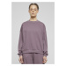 Women's Oversized Terry Sweatshirt Purple