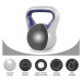 Gorilla Sports Kettlebell činka, vinylová, modrá, 12 kg