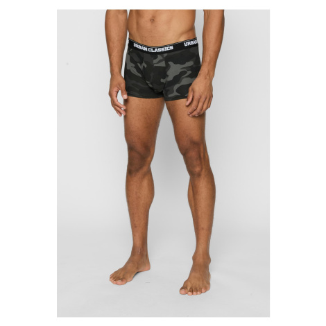 2-Pack of Camo Boxer Shorts Woodcamo + Darkcamo Urban Classics