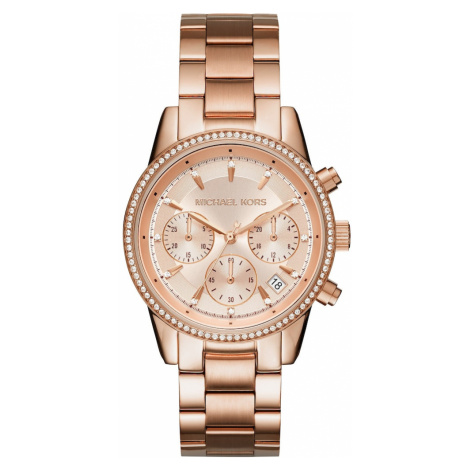 Michael Kors Analógové hodinky 'MK6357'  ružové zlato