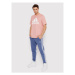 Adidas Tričko Essentials Big Logo HE1851 Ružová Regular Fit