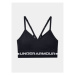 Under Armour Športová podprsenka Ua Seamless Low Long Bra 1357719-001 Čierna Compression Fit