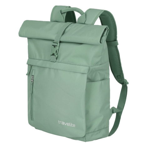 Travelite Basics Roll-up Backpack Light green