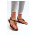 Dámske ploché sandále Ipanema Class Blow Up Sandal Fem Brown 37