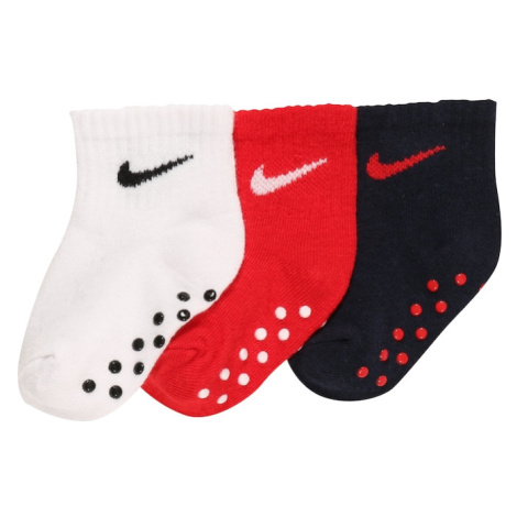 Nike Sportswear Å portovÃ© ponoÅ¾ky  Ä�ervenÃ¡ / Ä�ierna / biela