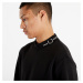 Mikina FRED PERRY Branded Collar Sweatshirt Black