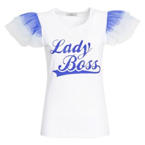 Influencer TriÄ�ko 'Lady Boss'  modrÃ¡ / biela