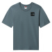 The North Face W Relaxed Fine T-shirt - Dámske - Tričko The North Face - Modré - NF0A4SYAA9L