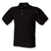 Henbury Pánske polo tričko H410 Black