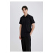 DEFACTO Slim Fit Basic Short Sleeve Shirt