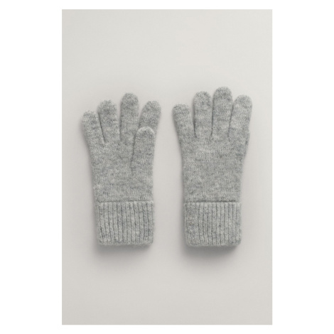 RUKAVICE GANT SOFT GLOVES LIGHT GREY MELANGE