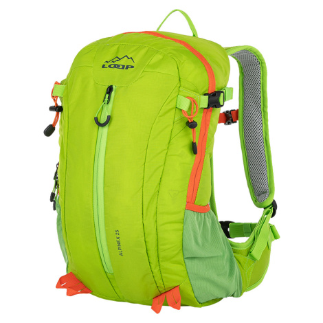 Oranžovo-zelený turistický batoh 25 l LOAP Alpinex 25