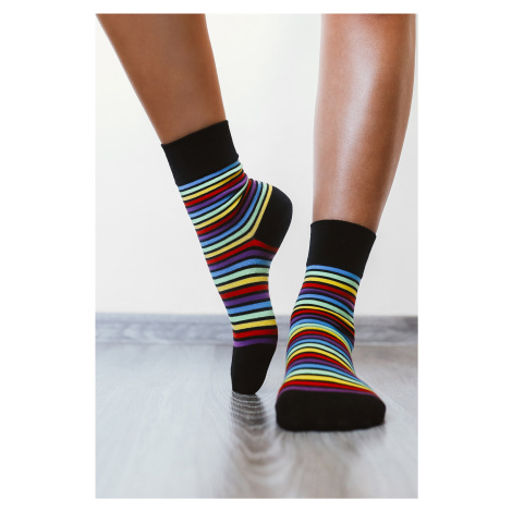 Barefoot ponožky - dúhové