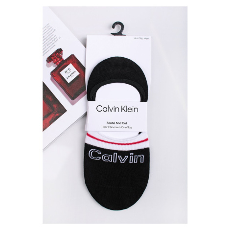 Čierne balerínkové ponožky Kaitie Calvin Klein