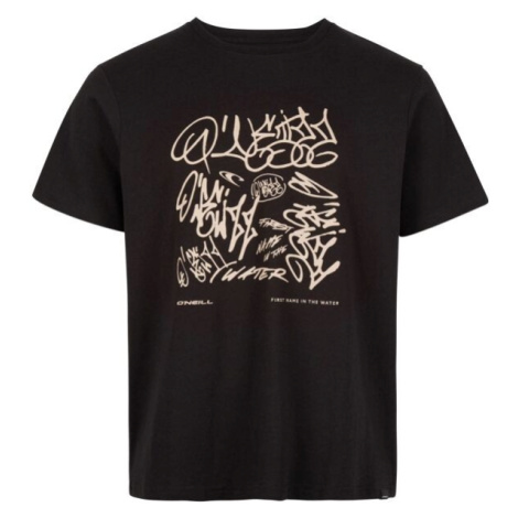 O'Neill GRAFFITI T-SHIRT Pánske tričko, čierna, veľkosť