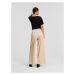 Karl Lagerfeld Plisované nohavice  béžová