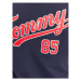 Tommy Jeans Tričko College 85 Logo DM0DM15672 Tmavomodrá Regular Fit