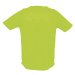 SOĽS Sporty Pánske tričko s krátkym rukávom SL11939 Neon green