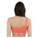 Dámske plavky vrchný diel FUNDANGO Madison One Shoulder Top-354-sugar coral