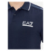 EA7 Emporio Armani Polokošeľa 3DPF20 PJ03Z 1554 Tmavomodrá Regular Fit