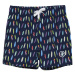 Chlapčenské plavky COLOR KIDS Swim Shorts - AOP-7721-Dress Blues