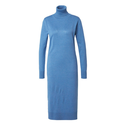 SAINT TROPEZ Pletené šaty 'Mila'  modrá melírovaná