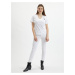 Tričká s krátkym rukávom pre ženy Calvin Klein Jeans - biela, čierna