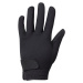 Detské jazdecké rukavice Basic čierne