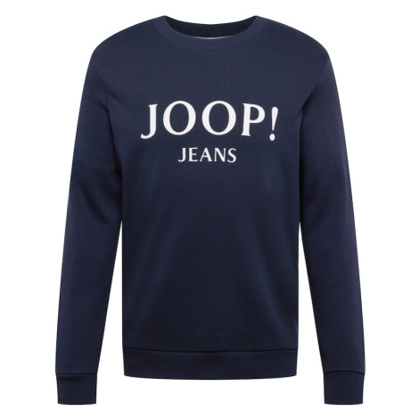 JOOP! Jeans Mikina 'Alfred'  tmavomodrá / biela