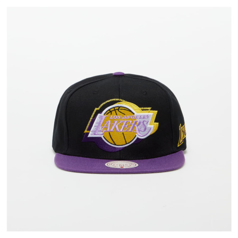 Mitchell & Ness Caps NBA Logo Blur Snapback HWC Lakers Černá/ Fialová
